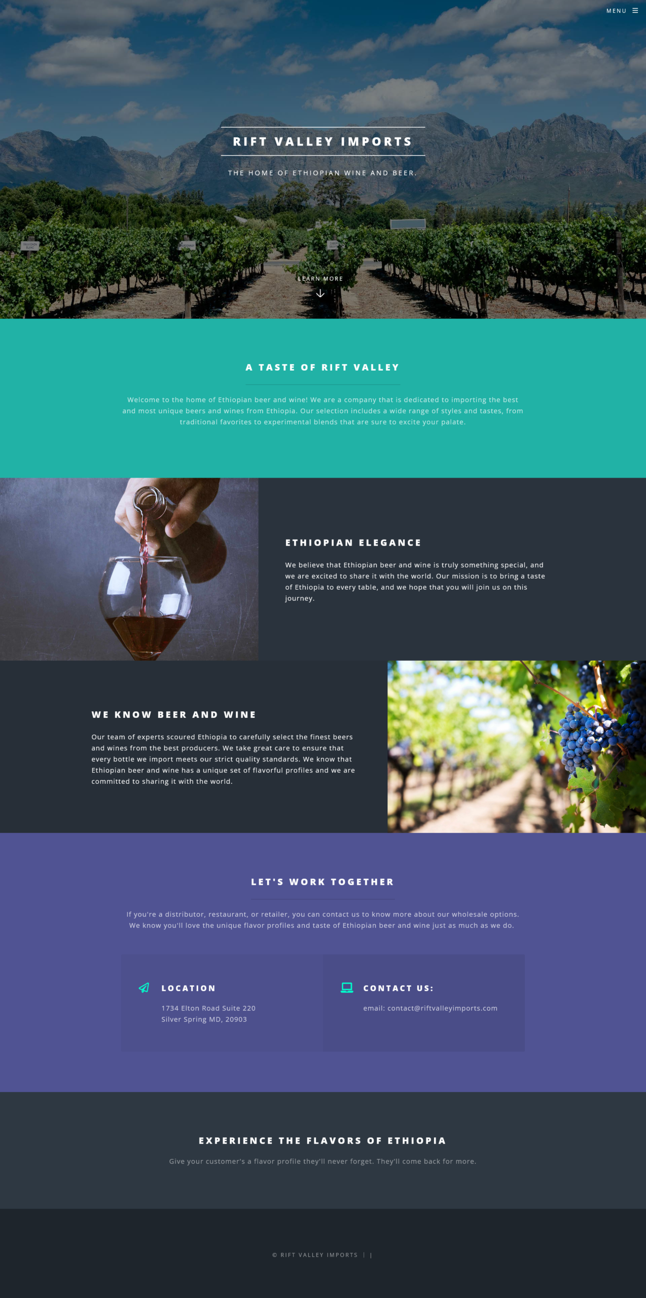 Rift valley imports website